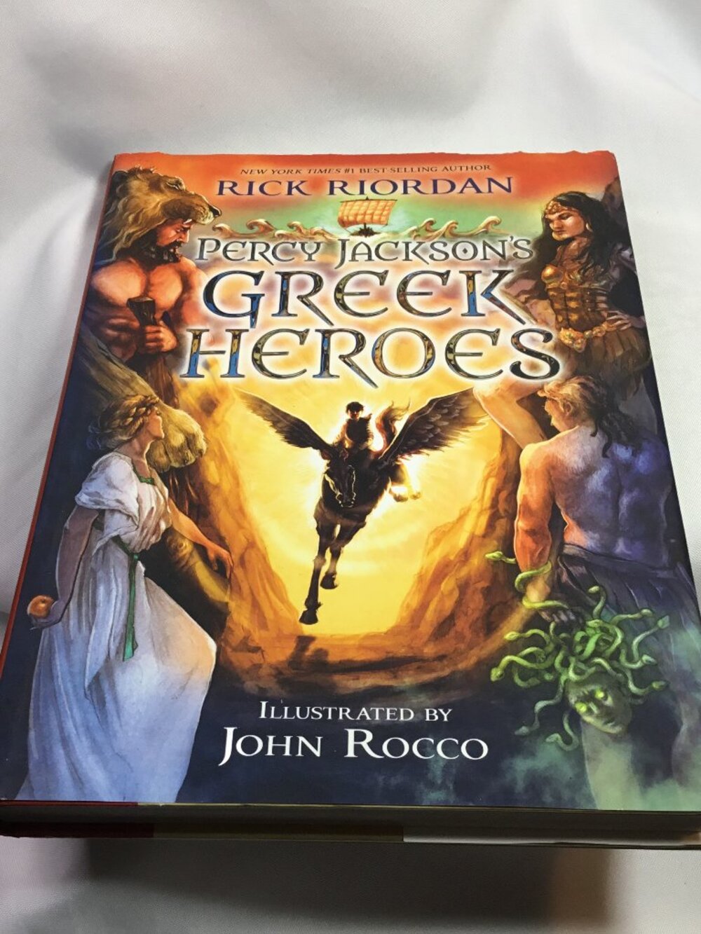 Percy Jackson's Greek Heroes - Hardcover By Riordan, Rick - VERY GOOD